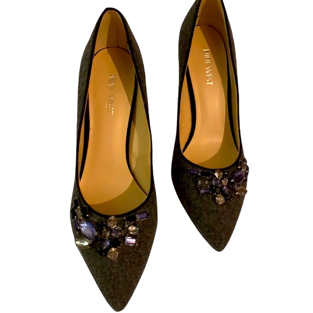 Nine West Top it Off Dress Shoes EUC Size 7